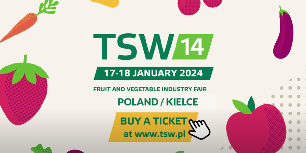 TSW, a gennaio al via alla Fiera dell'Industria Ortofrutticola